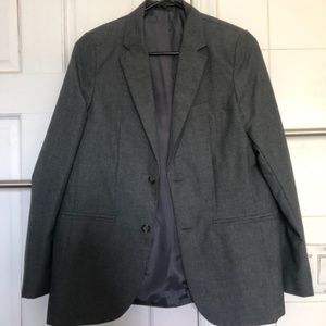 ❤️NWOT Boy Size 14 Gray Suit Formal Top Bottom
